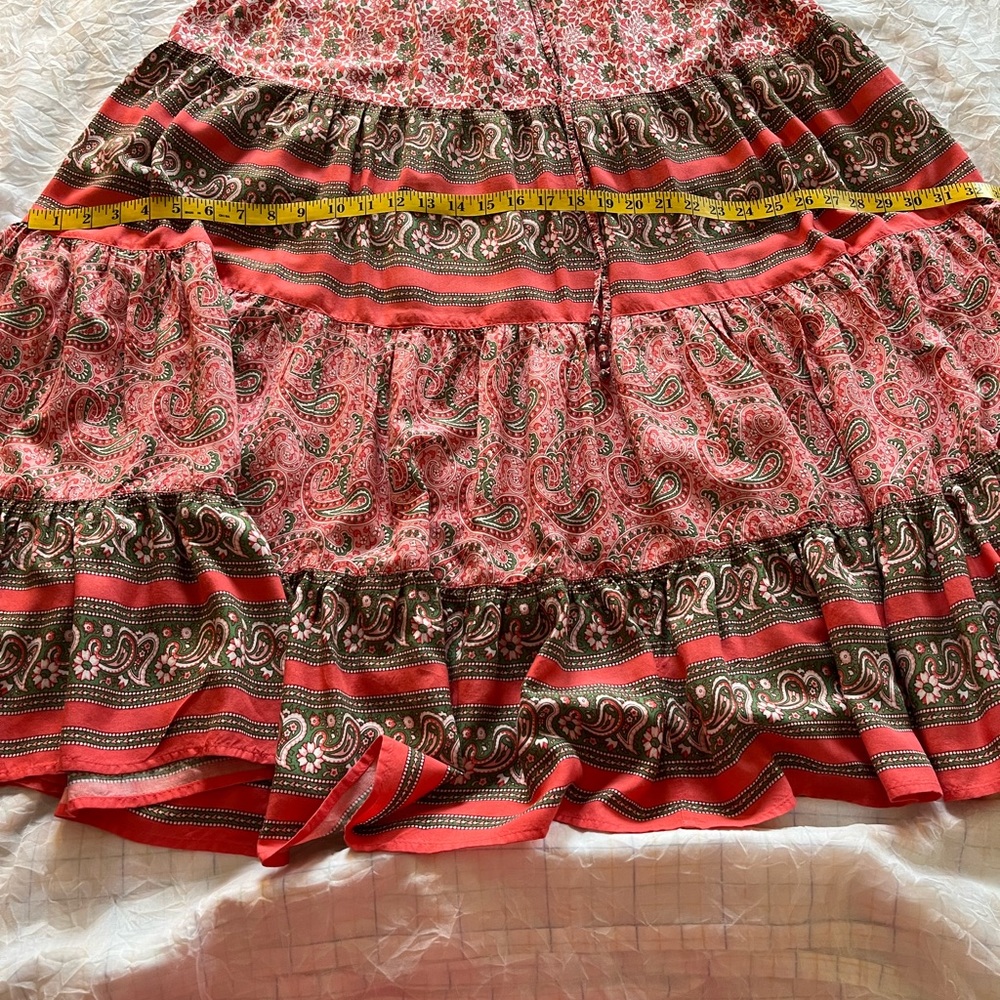 White Stag Full Colorful Flared Skirt - Picture 6 of 11